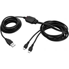 Trust GXT222 Duo Charge cable PS4