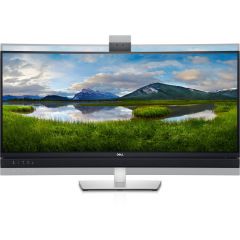 34.0" Monitor pentru Video Conferencing DELL C3422WE / 4K / 21:9 / Black