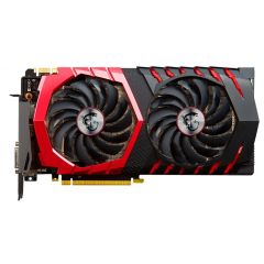 MSI GeForce GTX 1070 GAMING X 8G /  8GB DDR5 256Bit 1797/8108Mhz (OC Mode), DVI, HDMI, 3x DisplayPort, Dual fan - TWIN FROZR VI (Zero Frozr/Airflow Control Technology), TORX 2.0 FAN, Gaming App, Retail