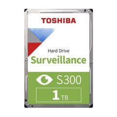 3.5” HDD 1.0TB  Toshiba HDWV110UZSVA  S300,  Surveillance, CMR Drive, 24x7, 5700rpm, 64MB, SATAIII