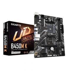 Материнская плата GIGABYTE B450M K / AM4 / B450 / DDR4 / mATX