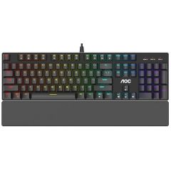 Клавиатура AOC GK500-RED / OUTEMU Red key switch / Backlight (RGB) / Black
