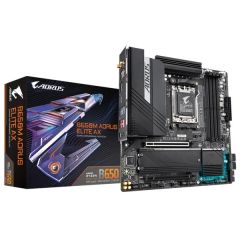 Материнская плата GIGABYTE B650M AORUS ELITE AX / AM5 / B650 / DDR5 / mATX