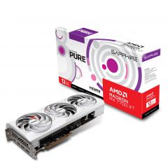 Видеокарта Sapphire PURE Radeon RX 7700 XT WHITE/ 12GB/ GDDR6/ 192bit