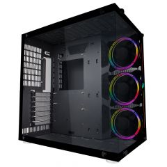 Игровой корпус 1STPLAYER SP8 / no PSU / Side-Window / 7x120mm / ATX / Black