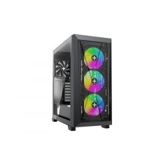 Корпус XILENCE Xilent X | XG151 / w/oPSU / with Tempered Glass Side Panel / 3x ARGB 120mm + 1x120mm / ATX / Black