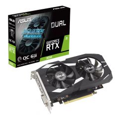 Видеокарта ASUS Dual GeForce RTX 3050 OC Edition / 6GB / GDDR6 / 96Bit