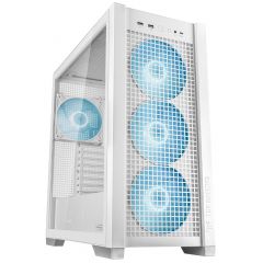 Корпус ASUS TUF Gaming GT302 ARGB WHITE / no PSU / 4x140mm ARGB fan/ EATX/ White