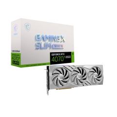 Видеокарта MSI GeForce RTX 4070 Ti SUPER GAMING X SLIM WHITE / 16GB / GDDR6X / 256bit