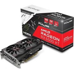 Видеокарта Sapphire PULSE Radeon RX 6500 XT OC / 8GB / GDDR6 / 64bit