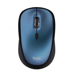Мышь Беспроводная Trust Yvi + Eco / 8m 2.4GHz Micro receiver / 1600dpi / Blue