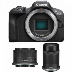 Беззеркальная камера CANON EOS R100+RF-S 18-45 f/4.5-6.3 IS STM + RF-S 55-210 f/5.0-7.1 IS STM (6052C036)