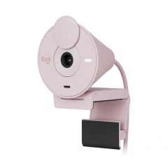 Веб-камера Logitech Brio 300 / 1080p / auto light correction / noise-reducing mic / USB-C / Rose