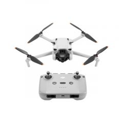 Дрон DJI Mini 3 (949417) / Portable Drone, RC, 12MP photo, 4K 30fps/FHD 60fps camera with gimbal, max. 4000m height / 57.6kmph speed, max. flight time 34min, Battery 2453 mAh, 248g