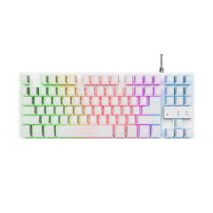 Игровая клавиатура Trust GXT 833 Thado, USB, White