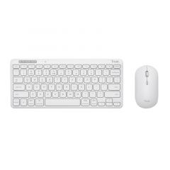 Беспроводная клавиатура и мышьTrust  Lyra Multi-Device / BT5.0 / White