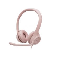 Наушники Logitech USB H390, Rose