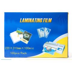 PSPET 007888, A3 Lamination Film 100 microns, 100 sheets, PS.