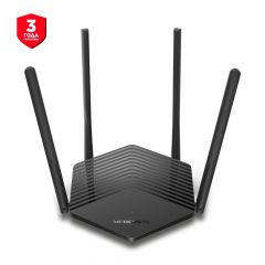 Wi-Fi роутер MERCUSYS MR60X / AX1500 Dual Band / Wi-Fi6 / Gigabit / 1WAN+2LAN / 4 external antennas