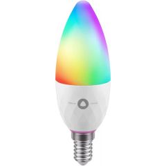 LED лампочка YANDEX Smart Bulb with Alisa / Smart Wi-Fi RGB / E14 / 8W / 1700K-6500K