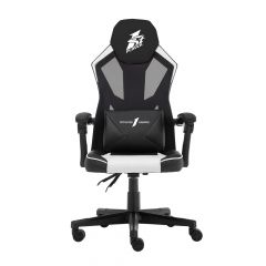 Игровое кресло 1STPLAYER P01/ 120kg/  Moving armrest/ Black/White