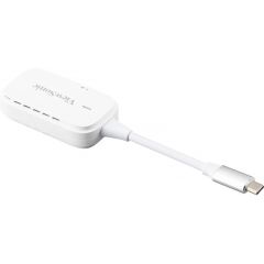 Miracast  Viewsonic WPD-700, Wireless Screen Casting Kit, Plug-and-Play: Direct connection without network setup or software installation, Support up to 8 transmitters via USB-C port, Long-Range Wireless Transmission: From up to 30m away without long HDMI