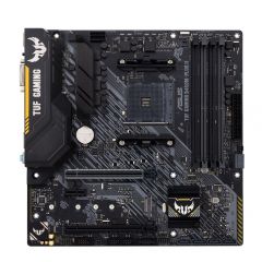 ASUS TUF GAMING B450M-PLUS II, Socket AM4, AMD B450, Dual 4xDDR4-4400, APU AMD graphics, DVI, HDMI, 2xPCIe X16, 6xSATA3, RAID, 1xM.2, ALC897 HDA 7.1, 1xPCIe X1, 1GbE LAN, 1xUSB3.2Gen2, 5xUSB3.1 (1xType-C & 4xType-A), Aura Sync RGB, TUF comp, 24/7, mATX
