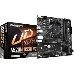 Материнская плата GIGABYTE GA-A520M-DS3H V2 / AM4 / A520 / DDR4 / mATX