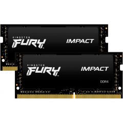 Оперативная память Kingston FURY® Impact DDR4-2666 SODIMM 64ГБ (Kit of 2*32GB)