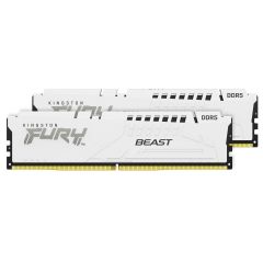 Опреативная память Kingston FURY Beast DDR5 White EXPO 6400MHz 32GB (Kit of 2*16GB)