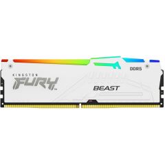Опреативная память Kingston FURY Beast White RGB EXPO DDR5 6400MHz 16GB