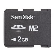 SanDisk 2GB Memory Stick Micro M2 Card Retail