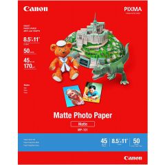 Paper Canon MP-101- Matte Photo Paper  A4, (210x297mm), 170 g/m2, 50 pages.
