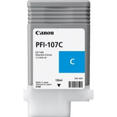 Ink Cartridge Canon PFI-107 C, cyan, 130ml for iPF670,680,685,770,780,785