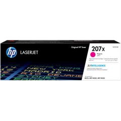 HP 207X (W2213X) Magenta LaserJet Toner 2450 pages for HP Color LaserJet Pro MFP M283fdw, HP Color LaserJet Pro M255dw, HP Color LaserJet Pro MFP M282nw, HP Color LaserJet Pro MFP M283fdn