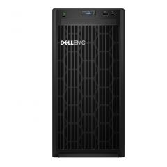 Dell PowerEdge T150 Tower, Intel Xeon E-2314 (2.8GHz, 8M Cache, 4C/4T, 65W), 1x16GB DDR4 UDIMM RAM, 2TB 7.2K RPM SATA HDD (Chassis up to 4x3,5” Cabled HDD), iDRAC9 Basic, On-Board LOM Broadcom 5720 Dual Port 1Gb , TPM 2.0 V3., Single cabled 300W PSU.