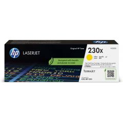 HP 230X Yellow Toner 5,500 pages for  HP Color LaserJet Pro 4203dn, HP Color LaserJet Pro 4203dw, HP LaserJet Pro MFP 4303dw, HP LaserJet Pro MFP 4303fdn, HP LaserJet Pro MFP 4303fdw