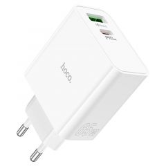 Зарядное устройство HOCO C113A Awesome/ up to PD65W / QC3.0, White