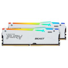Опреативная память Kingston FURY Beast White RGB EXPO DDR5 6400MHz 64GB (Kit of 2*32GB)