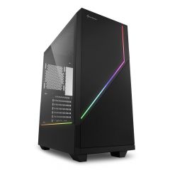 Calculator ATOL PC1085MP - Gaming A-RGB#2.4.3/ AMD Ryzen 5 8400F/ 16GB / 512GB SSD + 1TB/ Radeon RX 7600/ Black