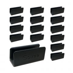 Крепления для светодиодной ленты GOVEE Neon Rope Light 2 Bracket, 20 pcs in one pack, Black, Plastic