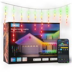 Уличная гирлянда в виде сосулек GOVEE RGBIC Icicle Ligths 10M