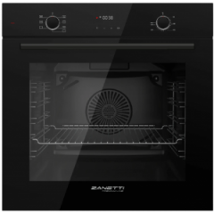 Zanetti ZCE 644 LCD Black Glass
