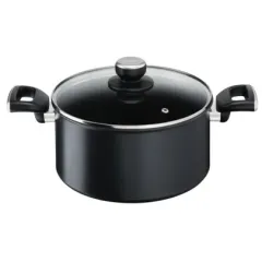 Кастрюля Tefal G2554672, 5,2л, Чёрный