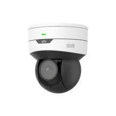 UNV IPC6415SR-X5UPW, MiniPTZ Dome 5Mp, 1/2.7", Lens 5x (2.7-13.5mm), IR 30m, ICR, 2592x1944 30fps, Ultra 265/H.264/MJPEG, Triple streams, 120 WDR, HLC, MicroSD, CorridorMode, AlarmI/O 1/1, Reset, Mic/Speaker, 1024preset, DC12V/PoE