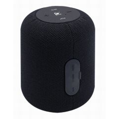 Gembird SPK-BT-15-BK, Bluetooth Portable Speaker, 5W RMS, Bluetooth v.5.1, Built-in microphone, microSD, built-in lithium battery - 1200 mAh, FM-radio: power and audio cables are anntena, Black