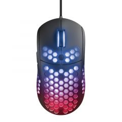 Trust Gaming Mouse GXT 960 Graphin Ultra-lightweight, 200 - 10000 dpi, 6 Programmable button, Lightweight RGB illuminated gaming mouse with honeycomb shell, 1,8 m USB, Black