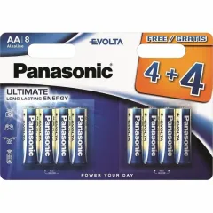 Батарейки Panasonic LR6EGE, AA, 8шт.