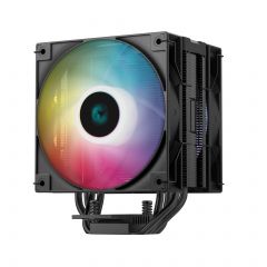 Кулер DEEPCOOL AG400 DIGITAL PLUS/ Universal/ 220W/ 500~2100rpm/ <31.6dBA/ 75.89CFM/ Black