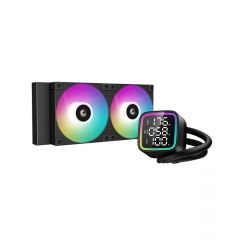 Жидкостный охладитель DEEPCOOL LD240/ Universal/ 280W/ <38.71dBA/ 72.04 CFM/ Black